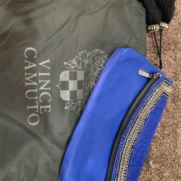 Vince Camuto Leather Clutch - Picture 2 of 7